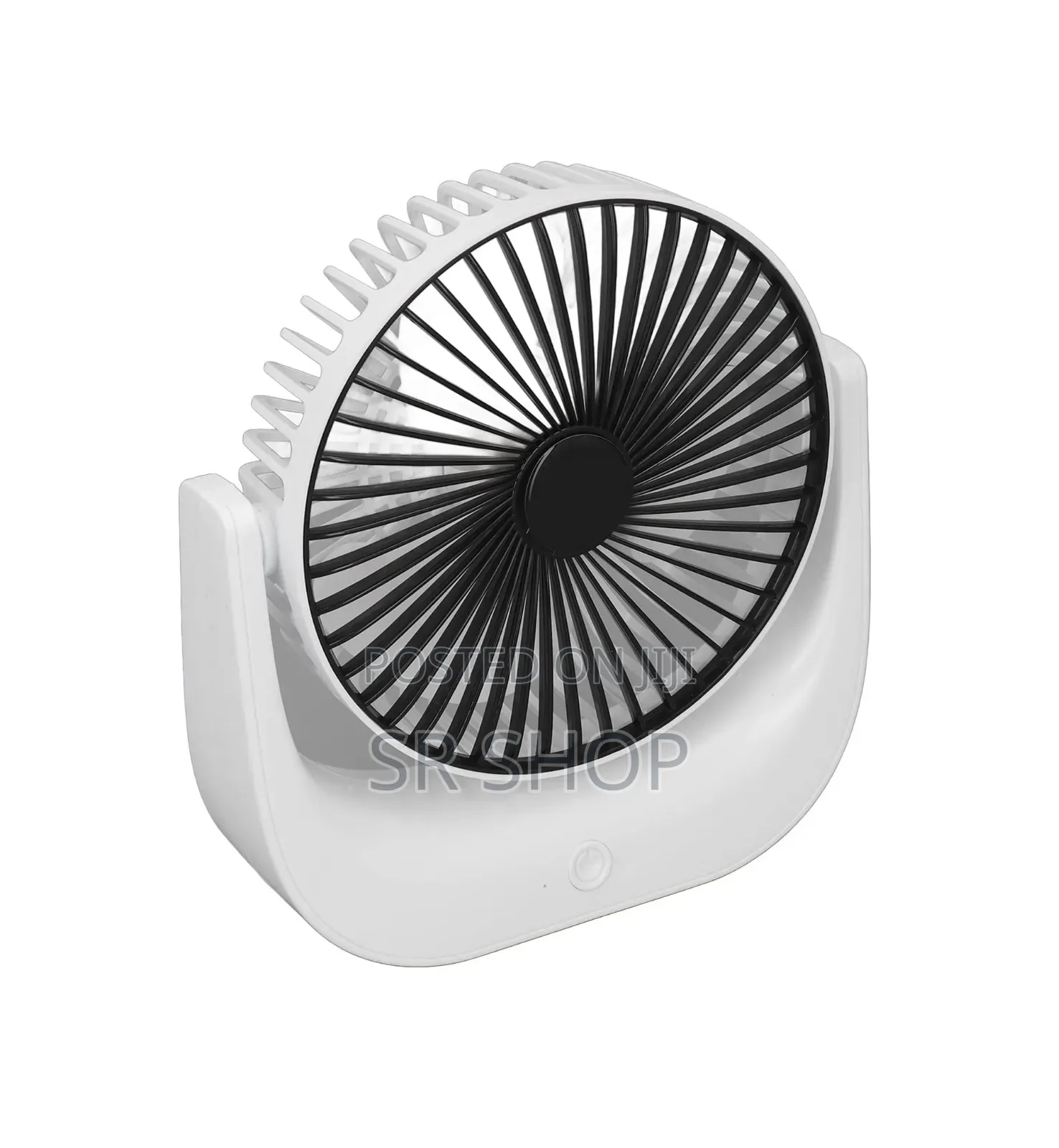 Desktop Mini Fan, Wide Angle Portable Rechargeable Desk Fan