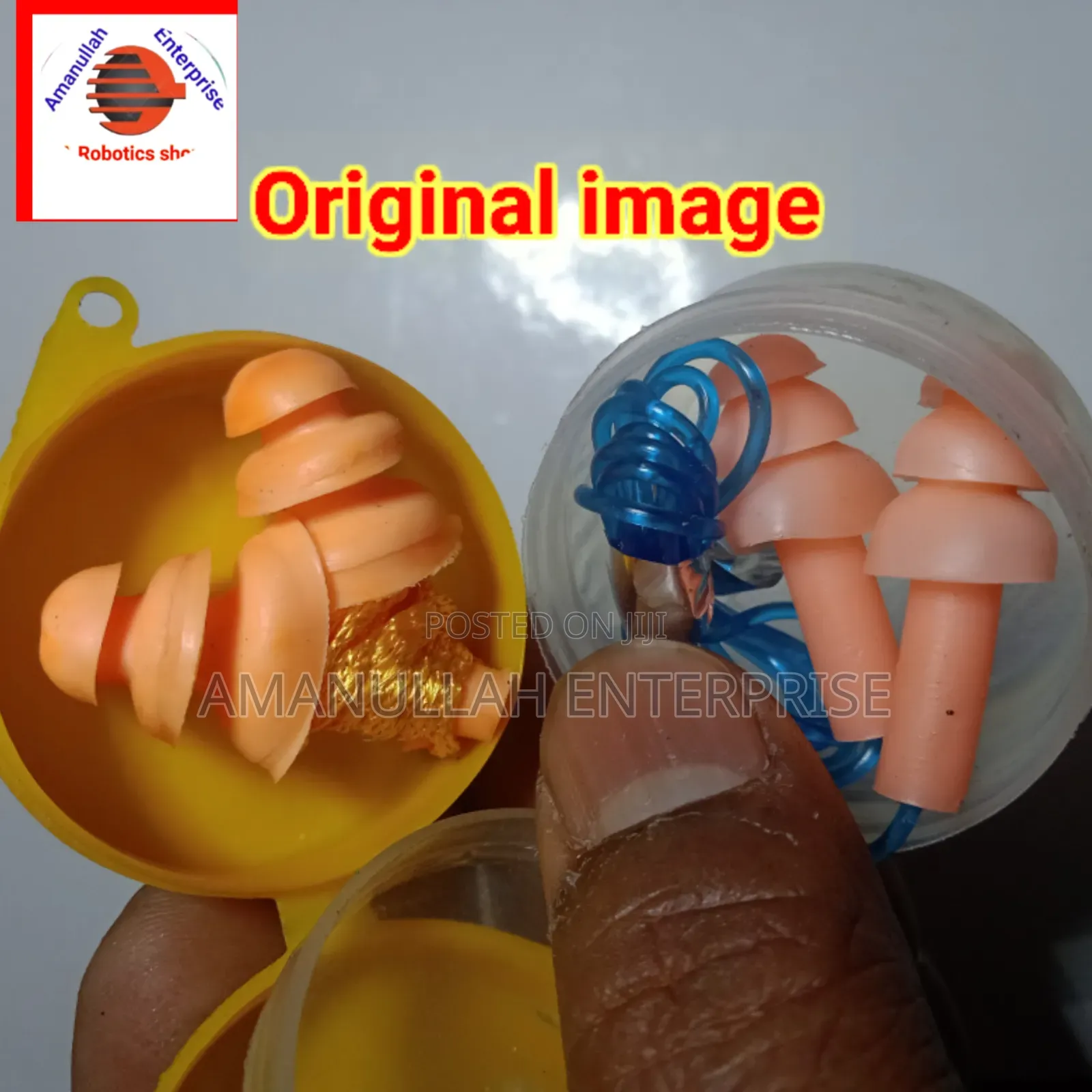 Reusable Earplug ( These Earplugs Are Designed With Multiple Flanges.