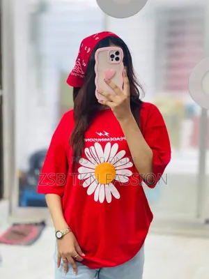 Drop Shoulder Ladies T-Shirt HJF FHBG