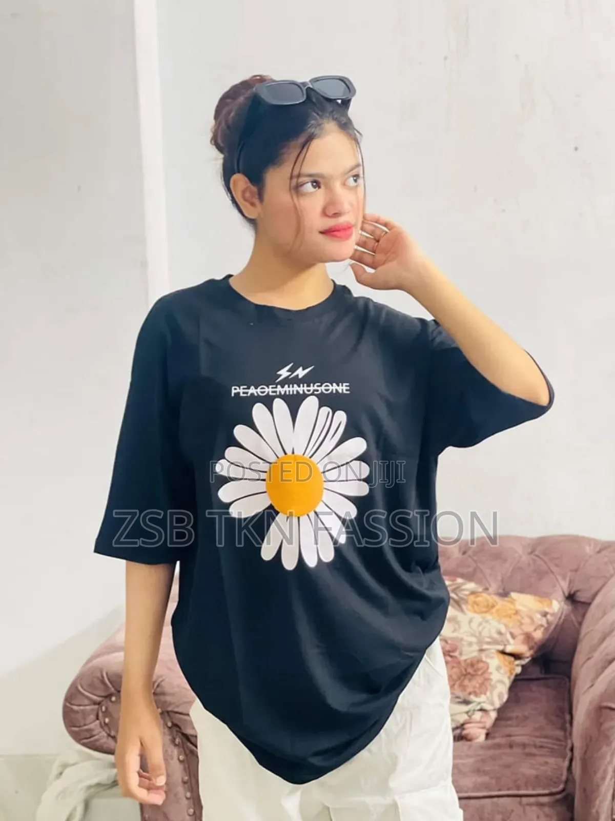 Drop Shoulder Ladies T-Shirt HJF FHBG