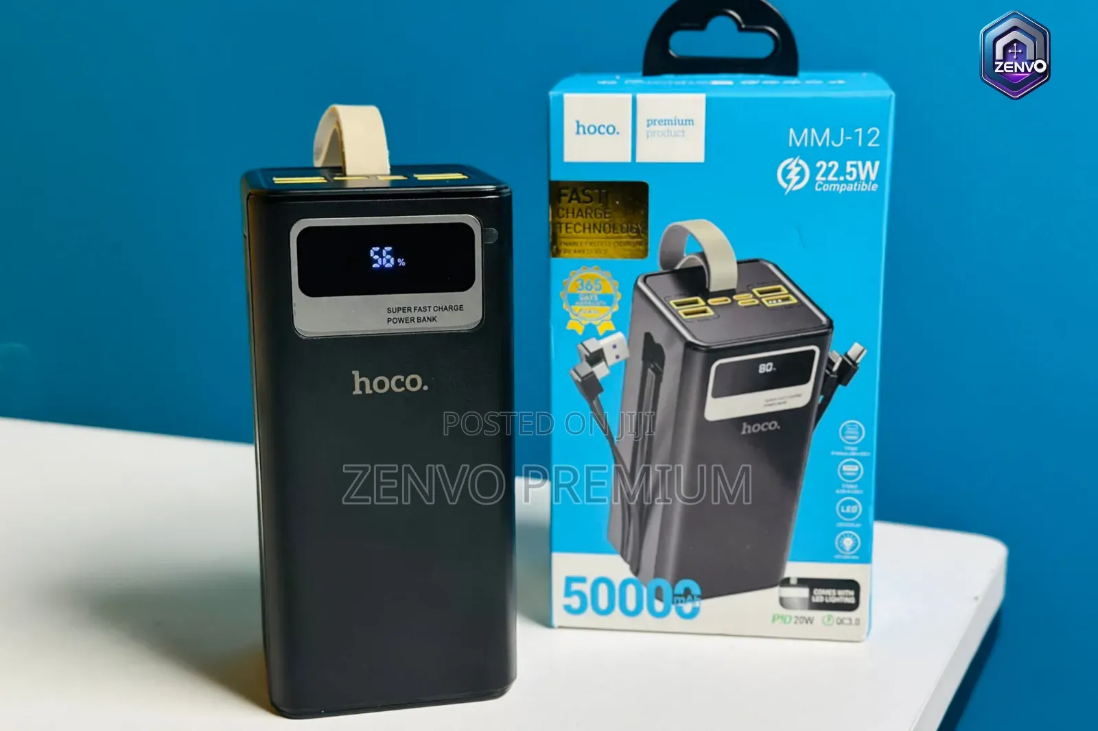 Hoco MMJ-12 50000mah 22.5w Fast Charging Power Bank