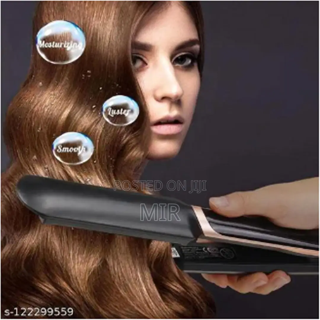 Kemei Km-2212 Hair Electric LCD Straightening Iron