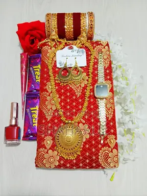 Attractive Tataer Sari Gift Combo Set 14037