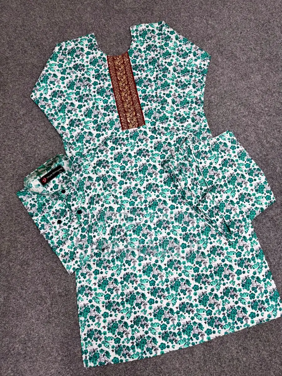 Shirt Three Piece Couple Set 21352