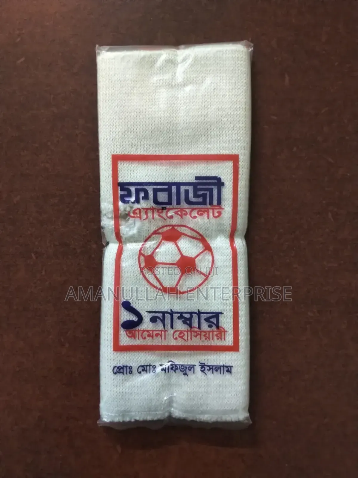 "Anklet" in Football to Protect of Players During Football Games.