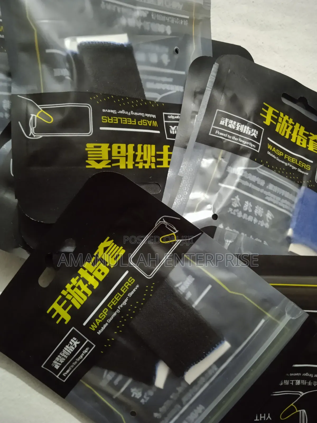 Gaming Finger Sleeves, Also Known as Mobile Finger Sleeves.