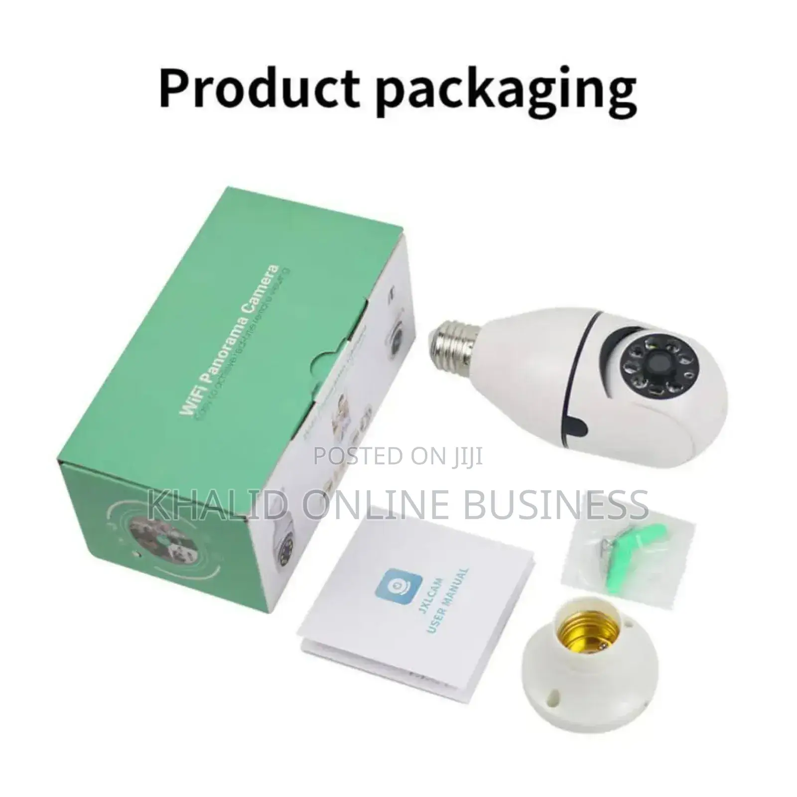 PTZ Bulb Wifi Camara