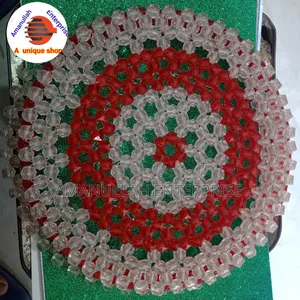 Photo - Round, Handcrafted Beaded Bucket ,