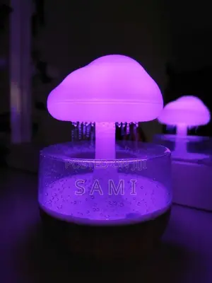 Photo -  Rain Cloud Night Light Humidifier Oil Diffuser