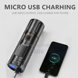 T40 Bright Flashlight Rechargeable Long-Range