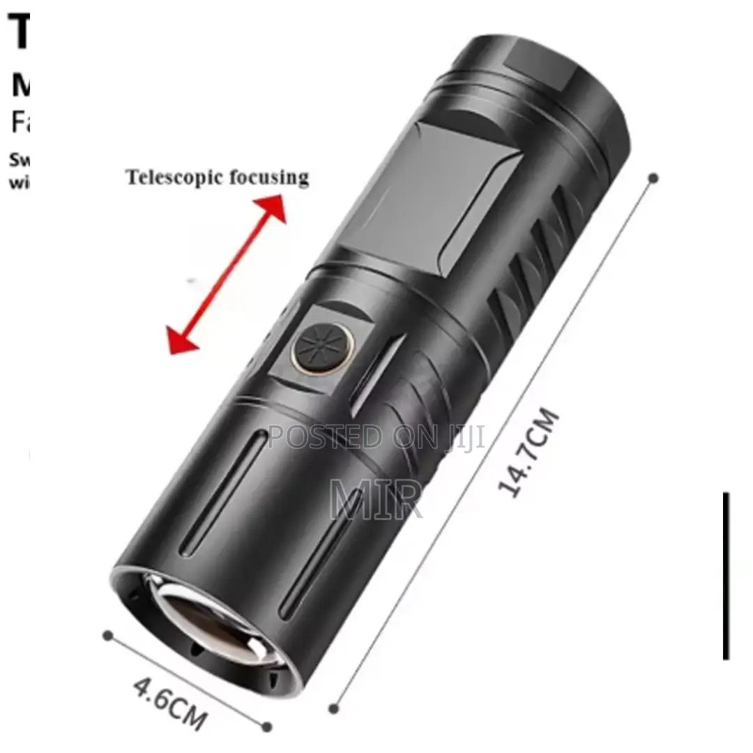 T40 Bright Flashlight Rechargeable Long-Range