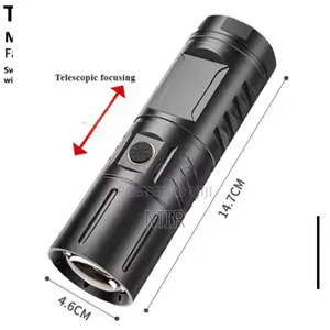 T40 Bright Flashlight Rechargeable Long-Range