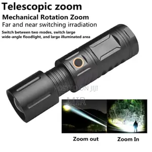 T40 Bright Flashlight Rechargeable Long-Range
