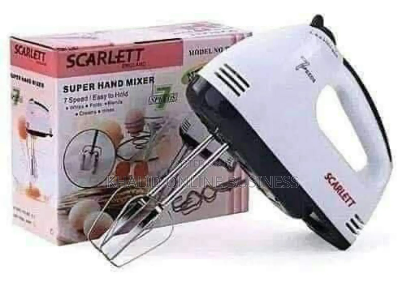 Scarlett 7 Speed Electric Mixer