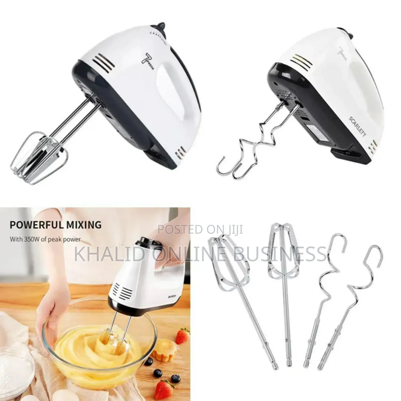Scarlett 7 Speed Electric Mixer