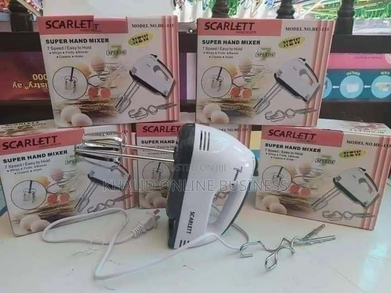 Scarlett 7 Speed Electric Mixer