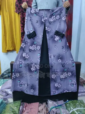 Photo - Dubai Cherry Digital Print Borka