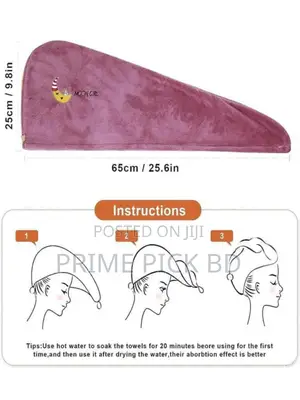 Microfiber Quick Drying Magic Hair Towel