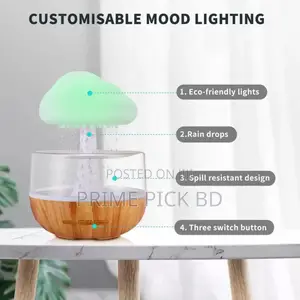 Cloud Rain Humidifier Lamp
