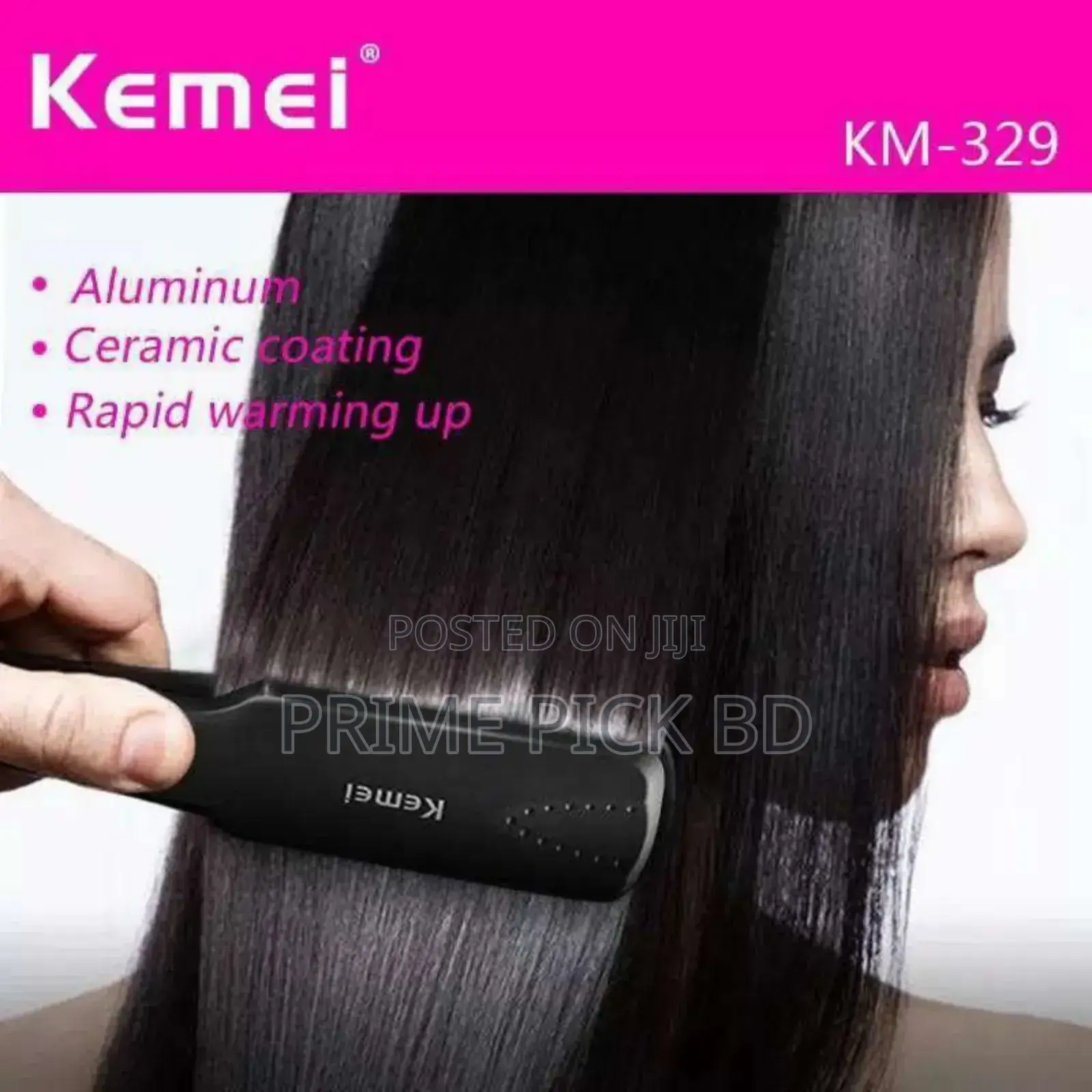 Kemei Km 329 Hair Straightener