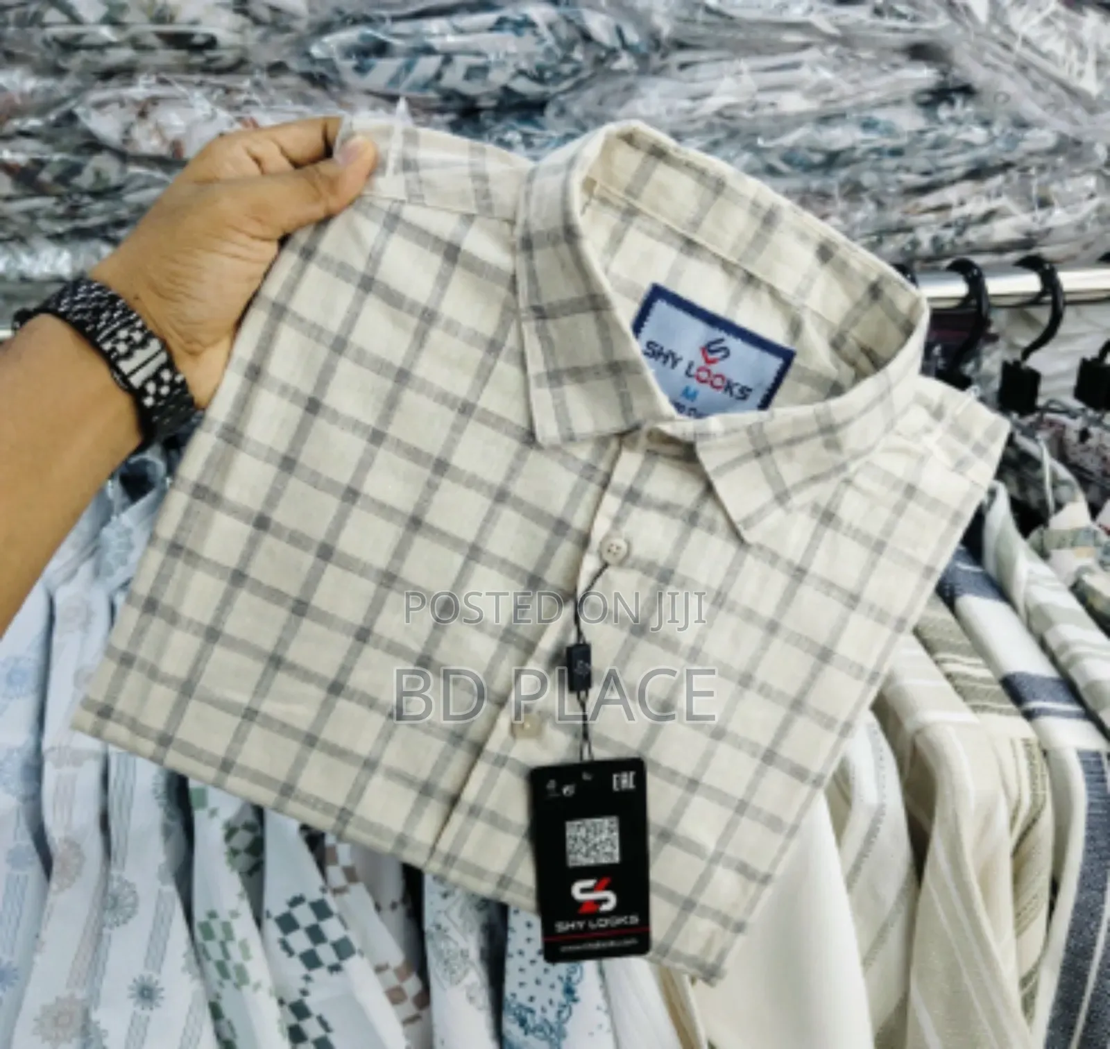 Premium Quality Garments Cotton Full Sleeve Check Shirt