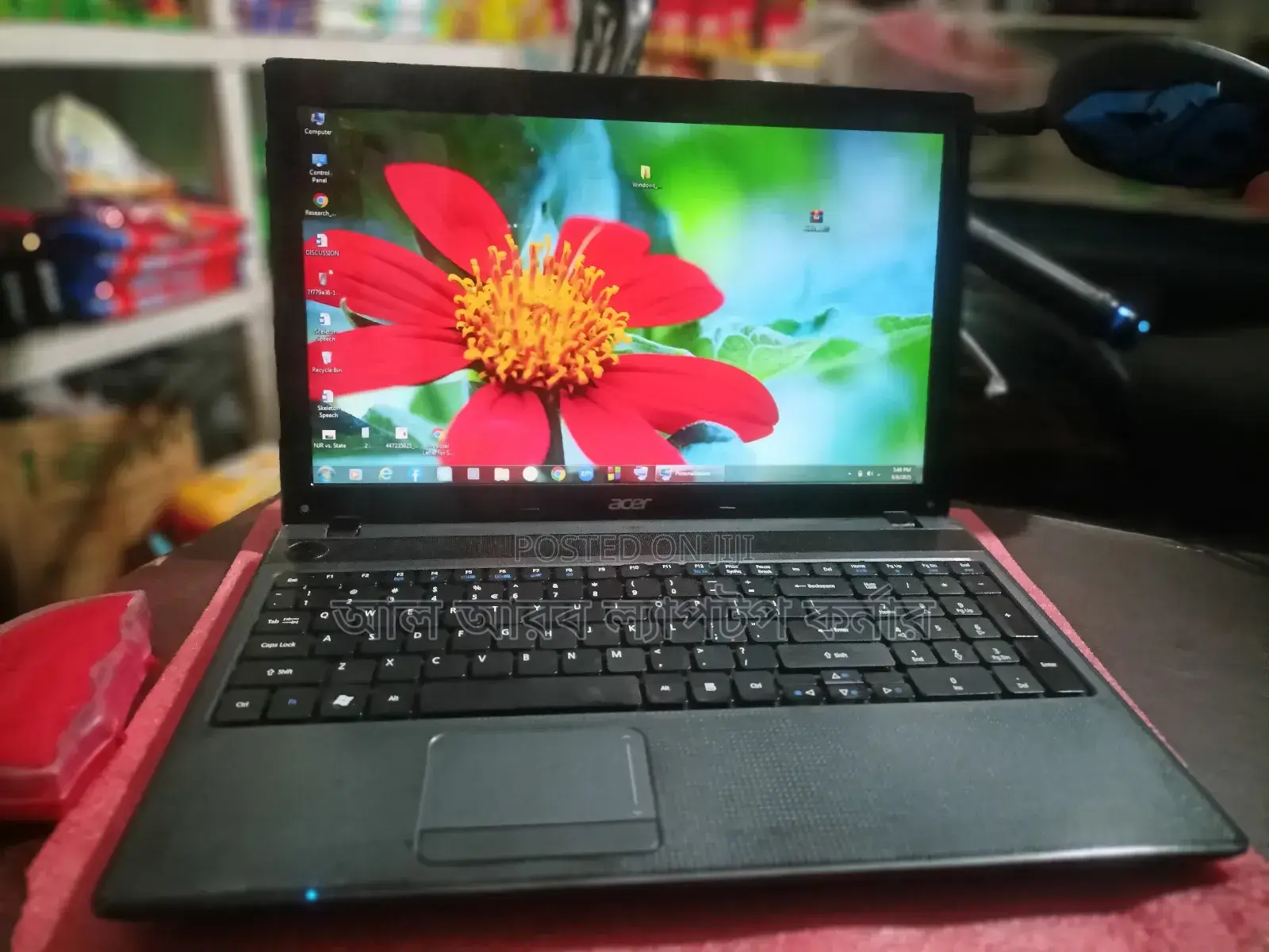 Laptop Acer Aspire 3750 8GB Intel Core I5 HDD 500GB