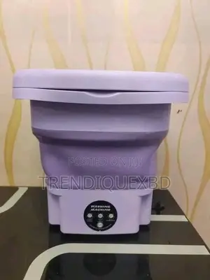 Photo - Foldable Mini Washing Machine – Portable, Uv Sterilizer, Energy Saving