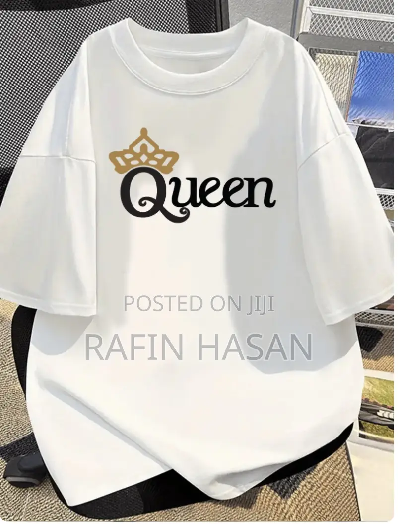 Drop Shoulder Ladies T-Shirt for Girls