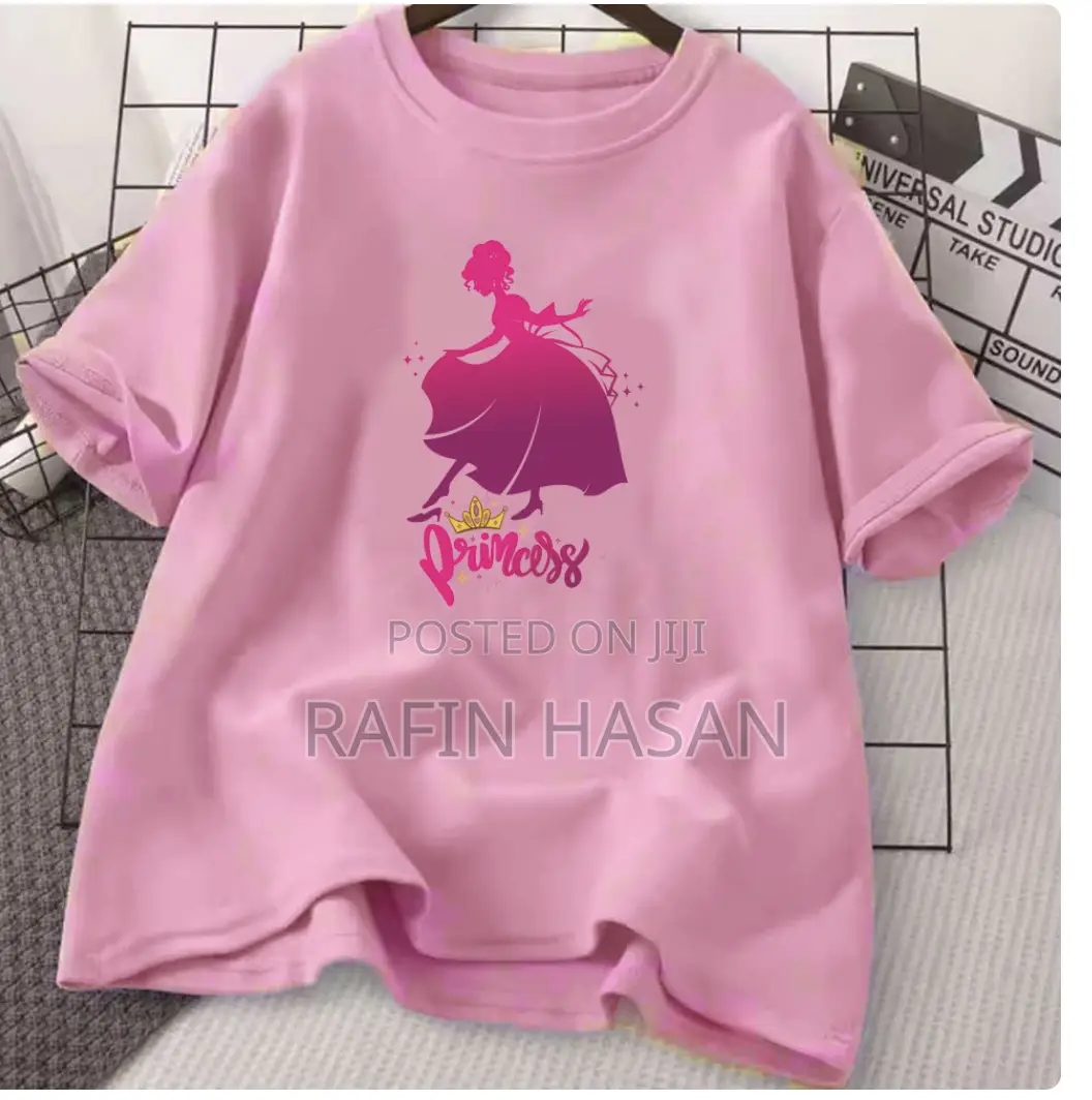 Drop Shoulder Ladies T-Shirt for Girls