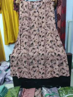 Dubai Cherry Digital Print Borka FJHF Hsvu