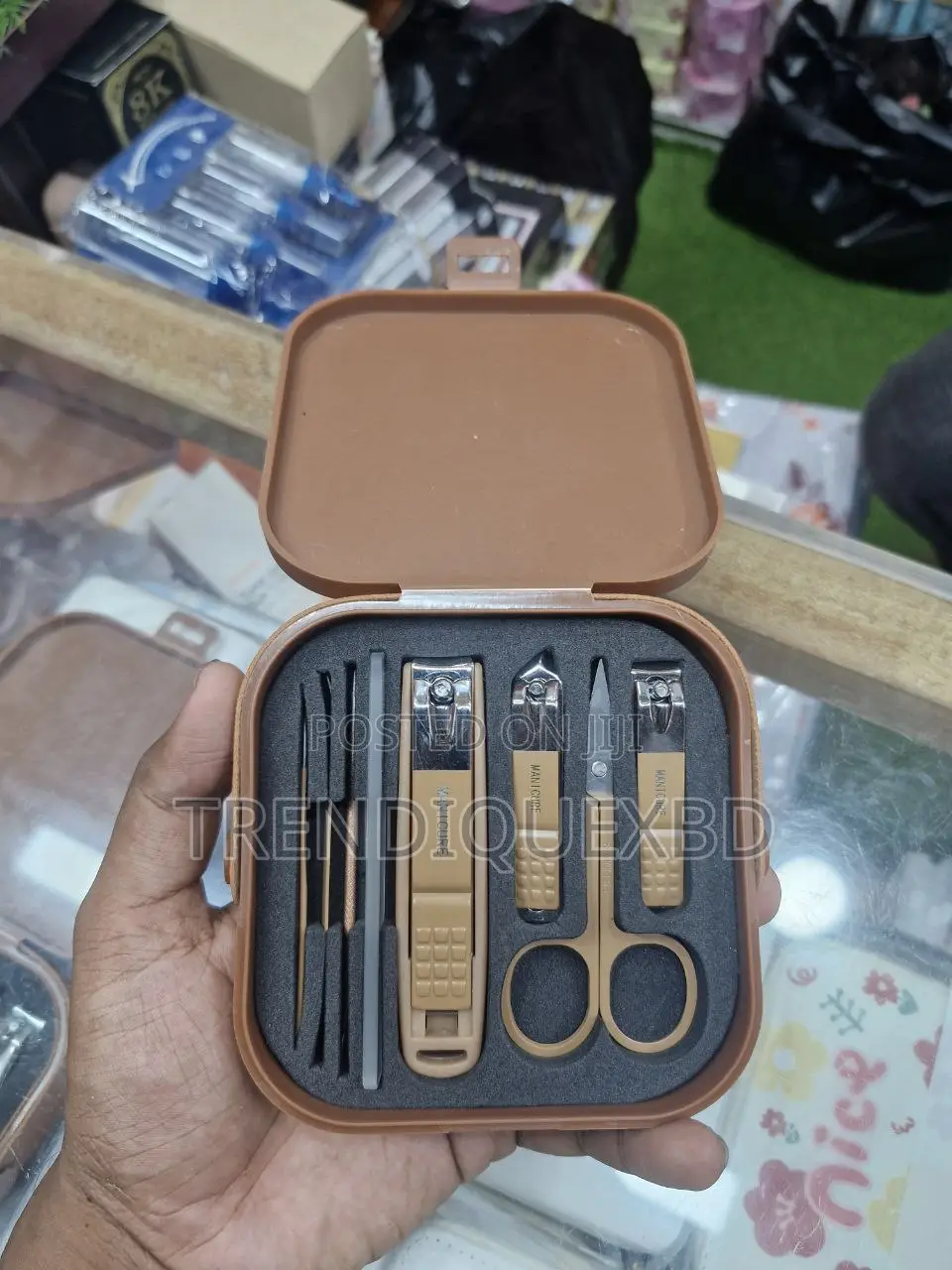 7 in 1 Pedicure Manicure Set – Nail Clipper Kit for Home Travel