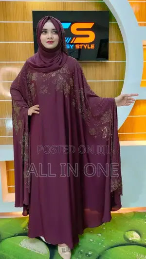 Stone Borka With Hijab TRHGT Tr5u68