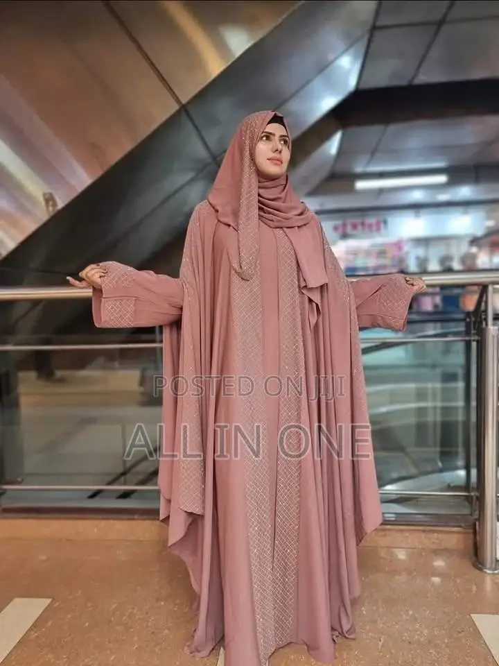 Abhaya Set With Hijab Higt Quality