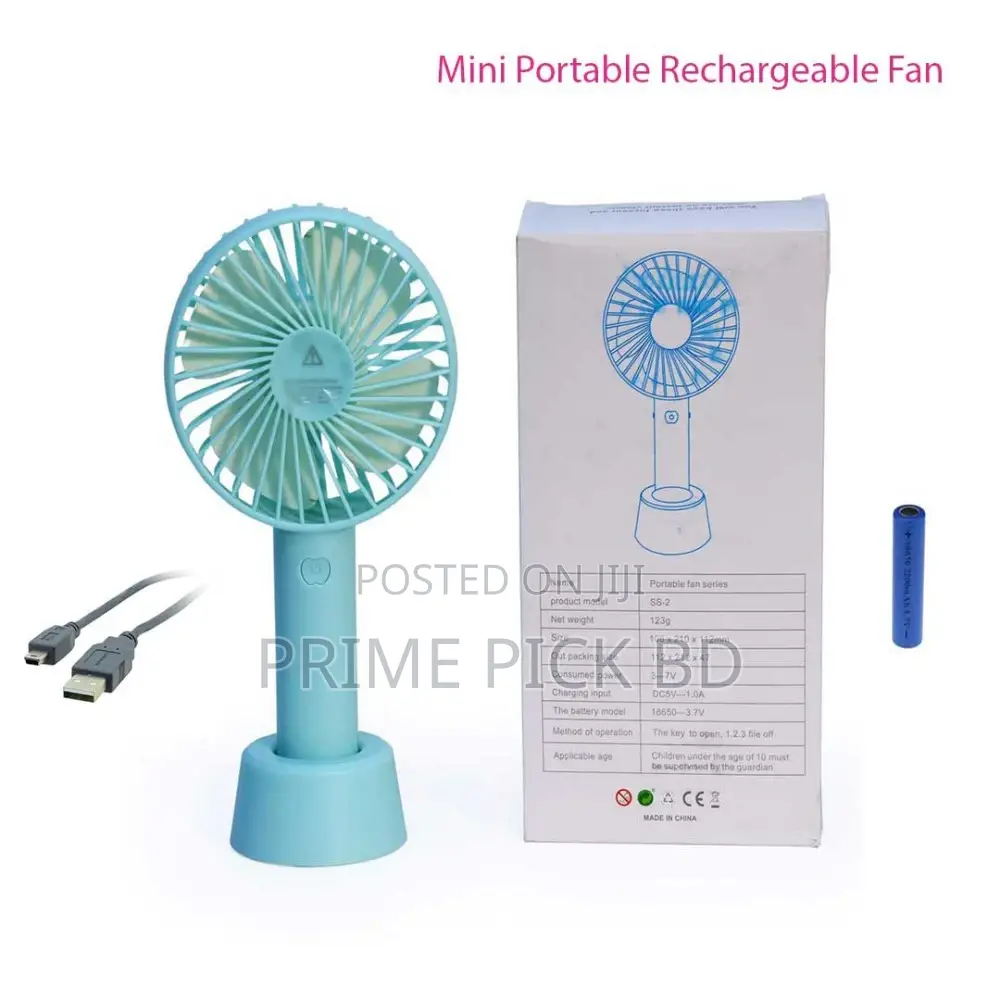 Mini Stylish Rechargeable Hand Fan