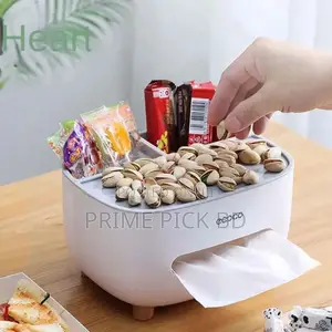 Ecoco Multifunctional Tissue Box Organizer