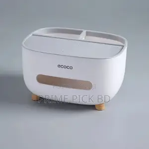 Ecoco Multifunctional Tissue Box Organizer