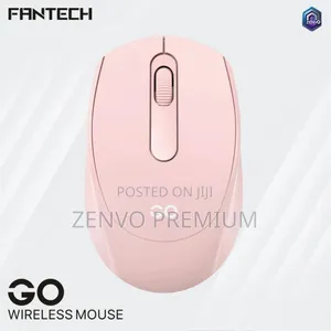 Photo - Fantech W603 Go Wireless Mouse – Pink Color