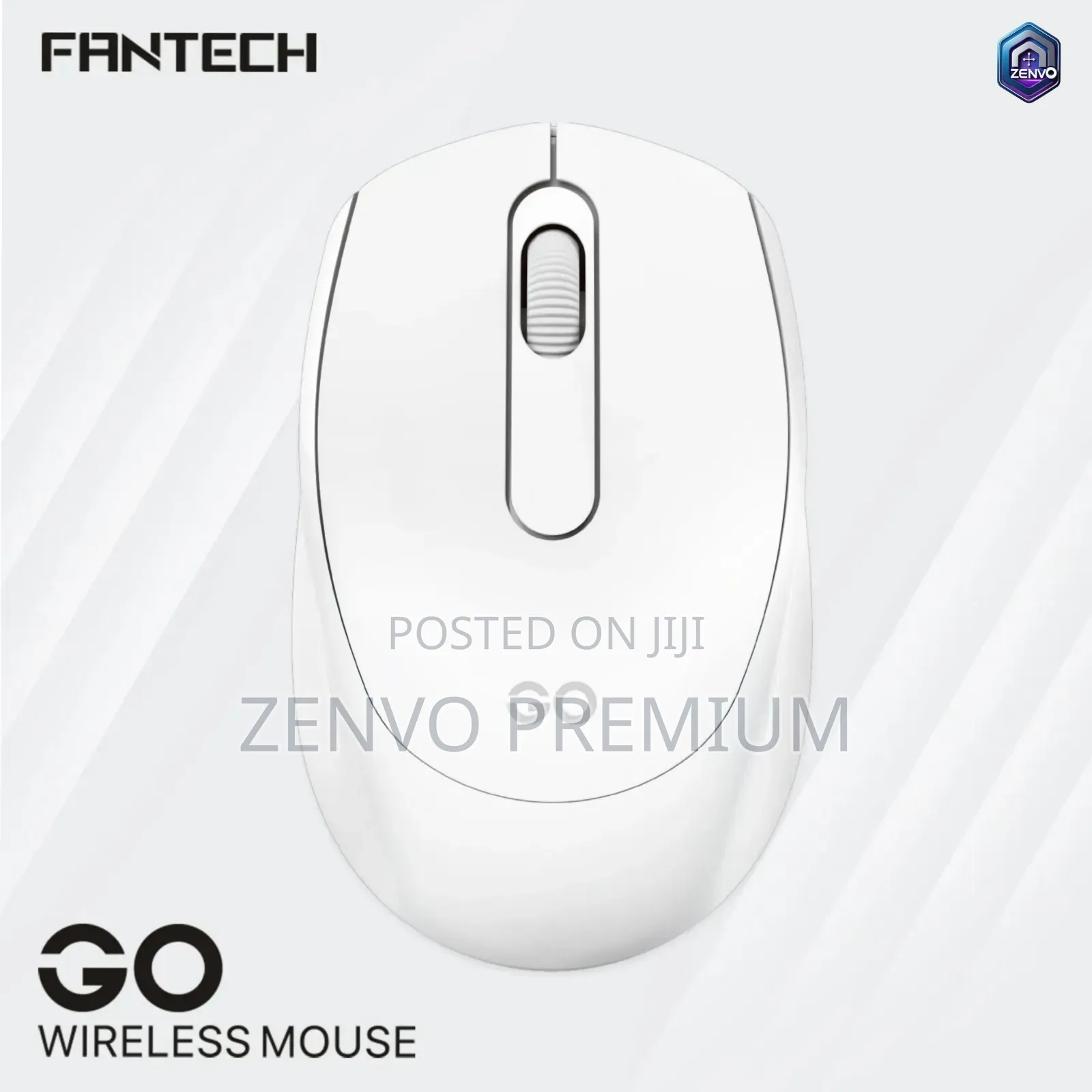 Fantech W603 Go Wireless Mouse – White Color
