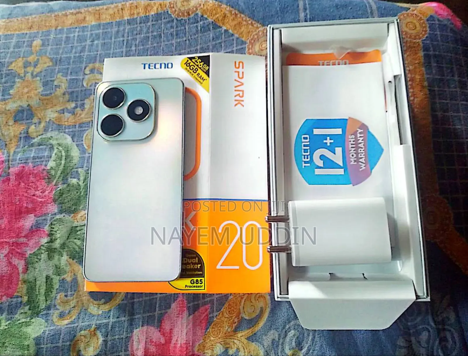 Tecno Spark 20 256 GB White