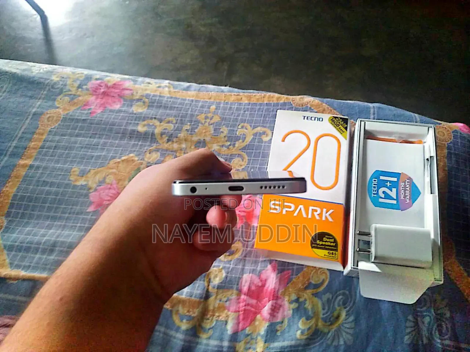 Tecno Spark 20 256 GB White