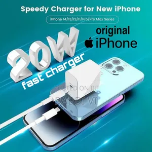 Original Apple iPhone Fast Charger 20w | Lightning Cable Adapter