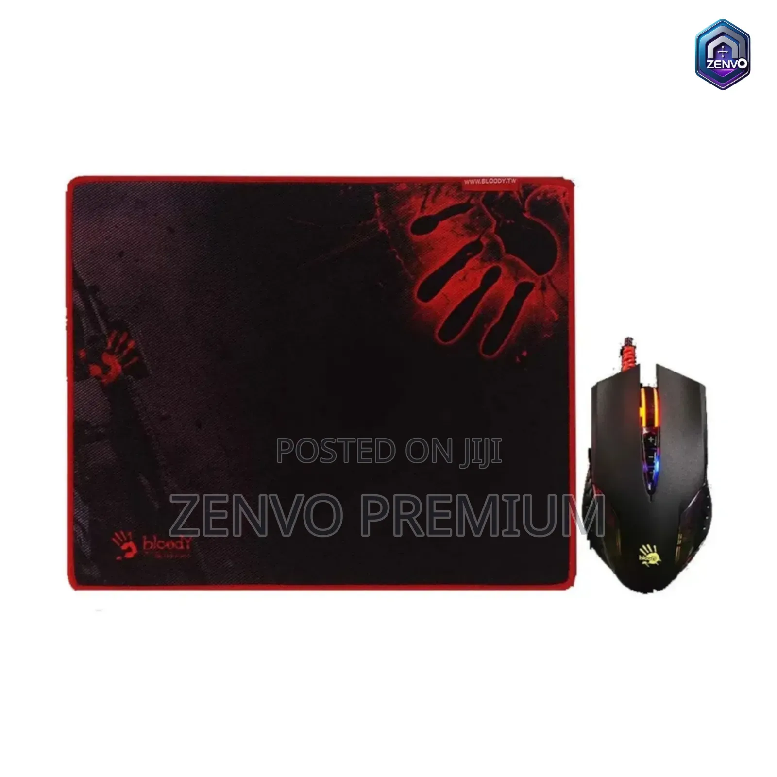 A4tech Bloody Q8181s Neon X Glide Gaming Mouse Mouse Pad