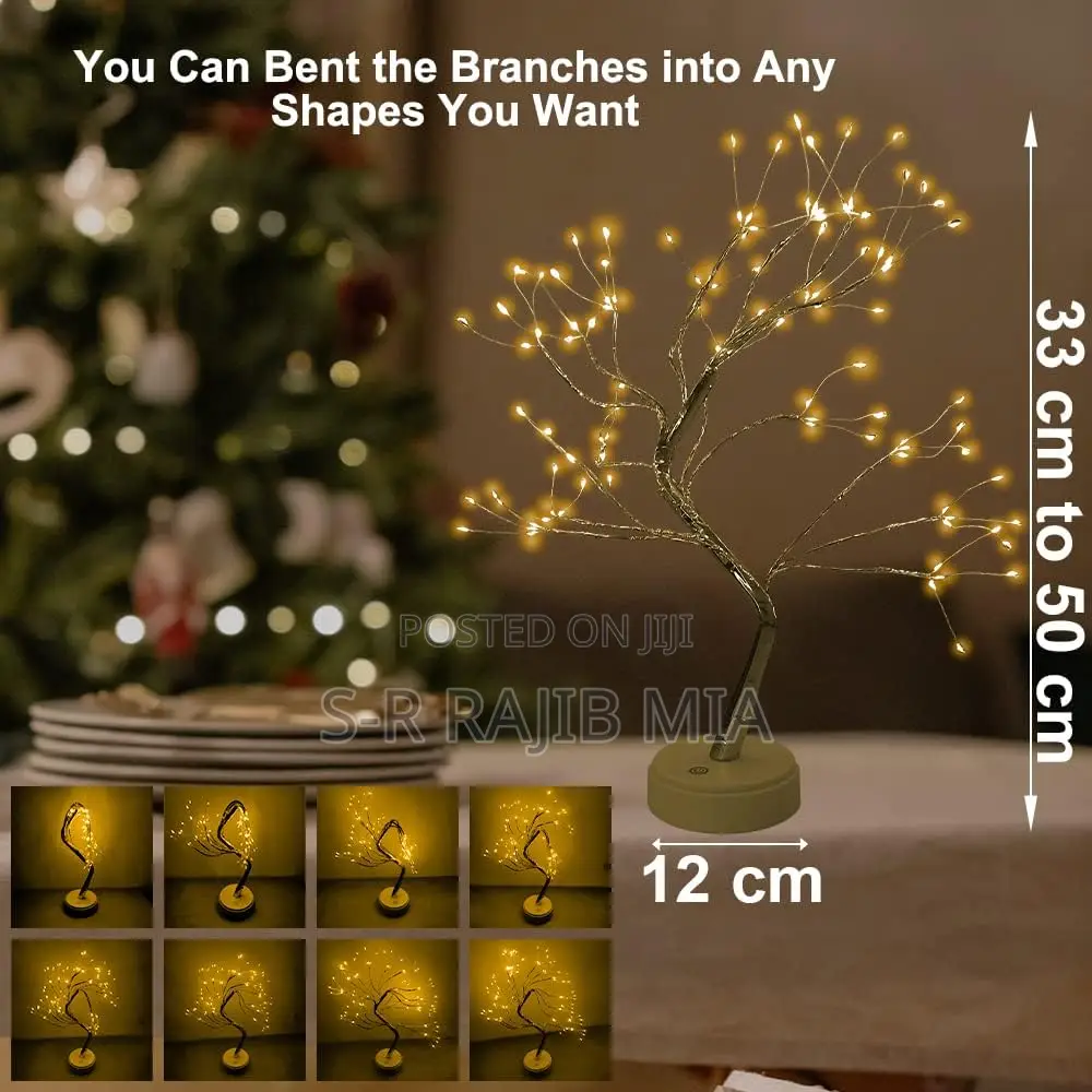 Honphier 108 Led Warm White Tree Lamp