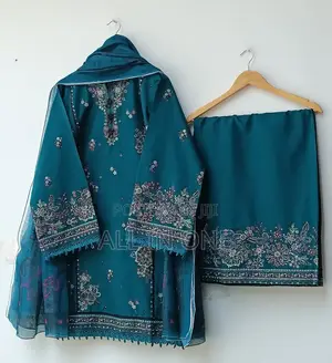 Sequence Embroidery Three Piece GFHBFDHB