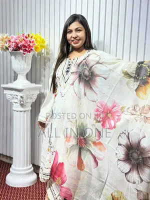 Digital Print Three Piec