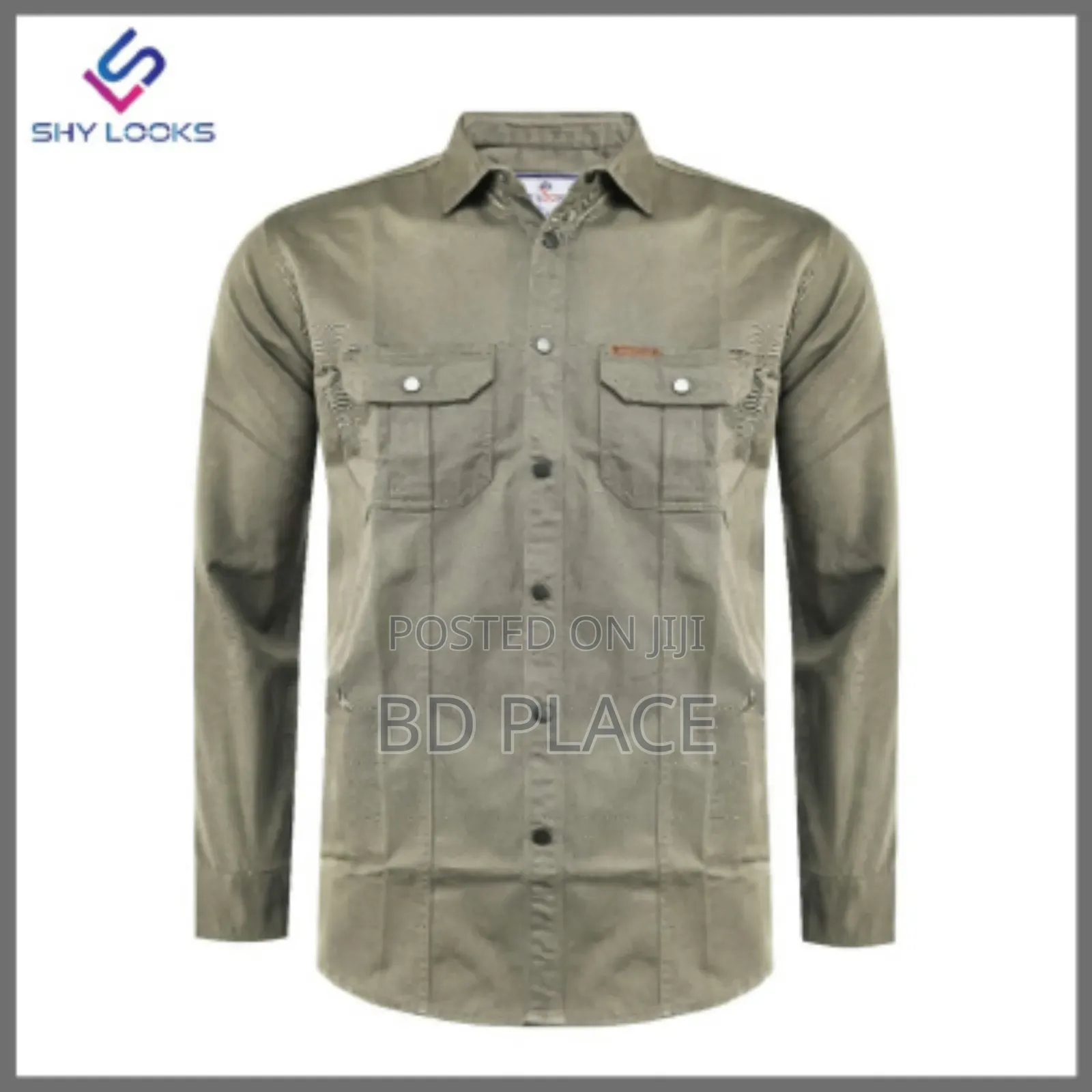 Premium Snap Button Cargo Shirt