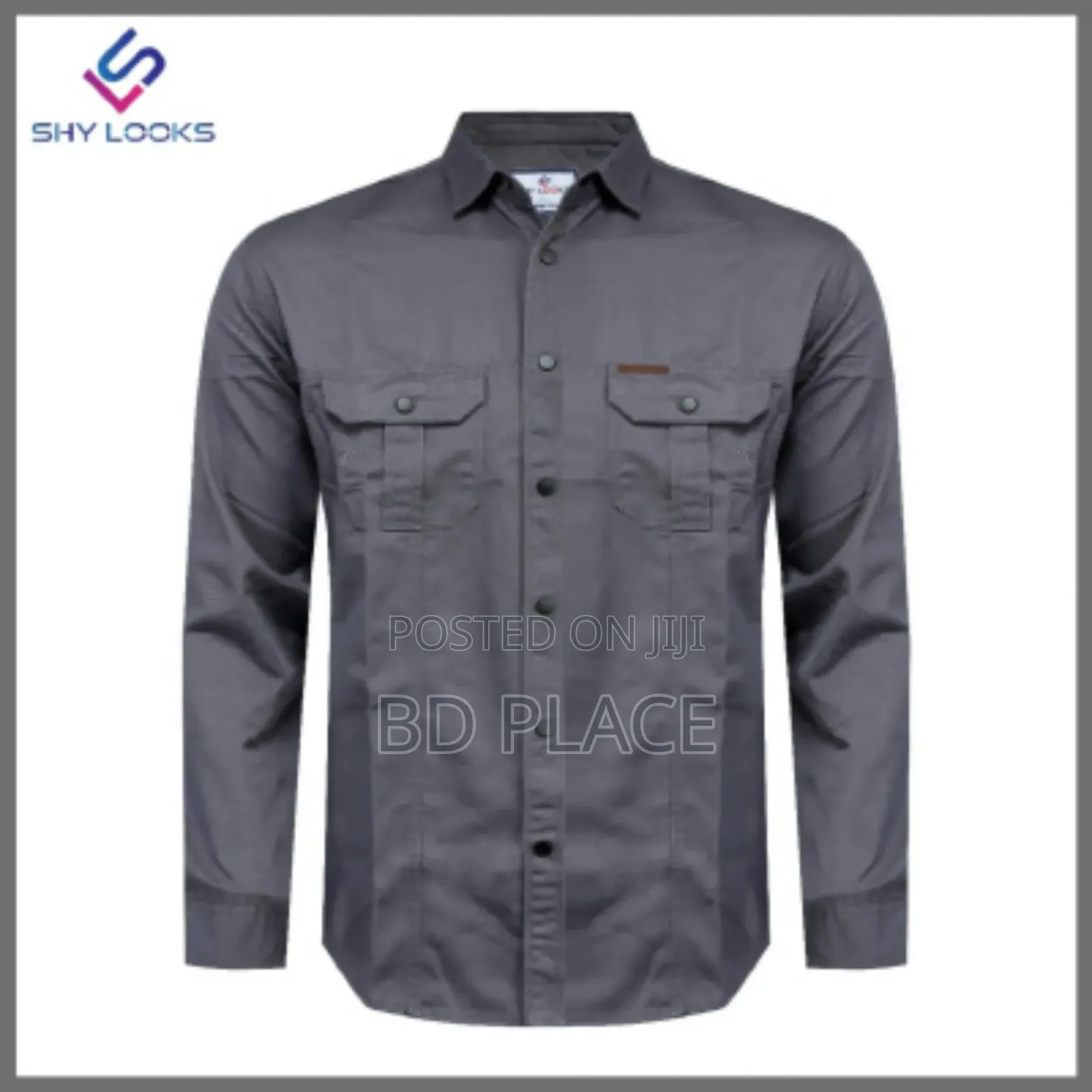 Premium Snap Button Cargo Shirt