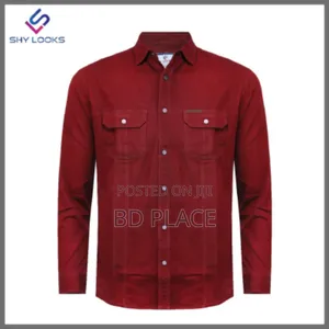 Premium Snap Button Cargo Shirt