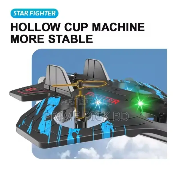 Remote Control Starfighter Drone Plane – Durable Epp Foam Body