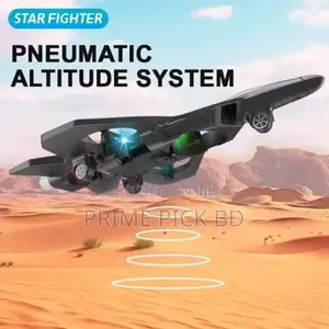 Remote Control Starfighter Drone Plane – Durable Epp Foam Body